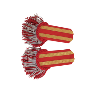 Epaulette Tattiche Britanniche di Alta Qualità con Frange in Bullion Dorato, Accessori per Uniformi Tattiche - Product Image 4