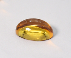 พลอยซิทรีนรูปวงรีทรงแบนสำหรับแลปสีส้ม Citrine Cabochon ขนาด18X12มม. อัญมณีหลวมที่ผ่านการปรับเทียบแล้วสำหรับเครื่องประดับ - Product Image 3