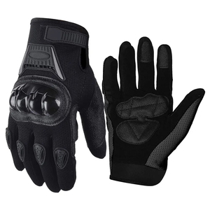 Nouveaux gants de moto en cuir, unis et à séchage rapide, fabriqués avec les meilleurs matériaux, disponibles au prix le plus bas. - Product Image 4