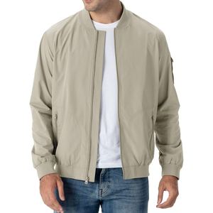 Veste bomber en toile matelassée de haute qualité, sur mesure, en gros, à capuche, coupe ajustée, coupe-vent, respirante, pour hommes - Product Image 4