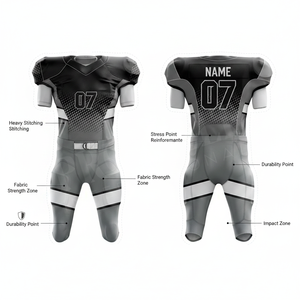 Lightweight Solid Plain Color Football Team Jersey Pants Uniform Package Breathable Apparel For Athletic League Matches Kits Men - Product Image 2