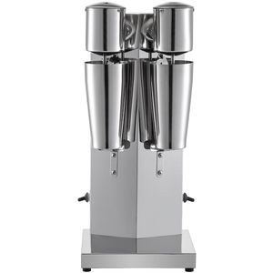 180W Stainless Steel <b>Electric</b> Milkshake Maker <b>Kit</b> Double Head Classic Commercial Blender for Home and Office Use - Product Image 1