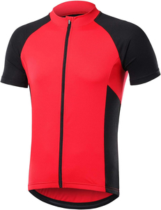 Maillot de cyclisme pour homme, manches courtes, respirant, séchage rapide, réfléchissant, fermeture éclair intégrale, vêtements de vélo - Product Image 6