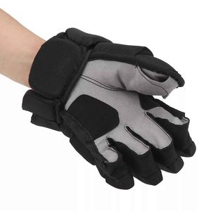 Custom Logo Outdoor Ball Hockey Playing <b>Gloves</b> Unique Design Leather Mesh Ice Hockey <b>Gloves</b> <b>Touch</b> <b>Screen</b> Technology for Daily - Product Image 1