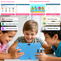 Tablette Android 7 pouces MTK Quad Core, produit électronique d'apprentissage économique, batterie 3000 mAh, résolution 1024x600, connectivité Wi-Fi