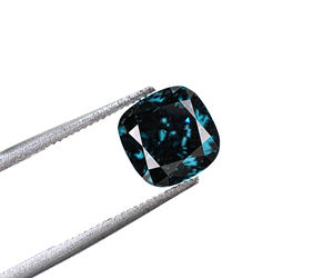 Diamante Cultivado en Laboratorio de 1.50 Ct, Corte Radiante, Azul Intenso Fantasía, Claridad VVS-VS, Certificado IGI - Product Image 2