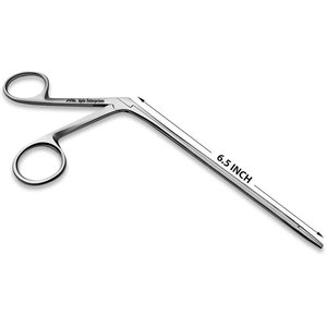Pince à oreilles d'alligator professionnelle de 12 pouces avec mâchoire incurvée, instrument chirurgical ORL en acier inoxydable de qualité supérieure, pointe fine - Product Image 6