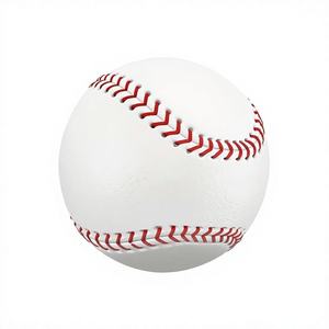 KATBROS INDUSTRIES Classic Baseball Training <b>Ball</b> Red Stitching Durable Leather 9 Inch Right-Handed Composite <b>Bat</b> Material Model - Product Image 1
