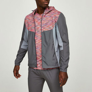 Chaqueta Cortavientos Impermeable y Transpirable con Capucha y Cremallera, para Deportes al Aire Libre, Entrenamiento, Nueva Protección Solar, Ropa para Hombre - Product Image 1