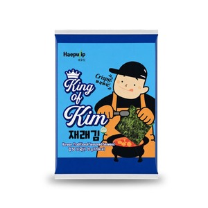 Alga Nori para Sushi, King of Kim, Alga Marina Seca Tradicional Coreana, Saborizada y Tostada - Product Image 2