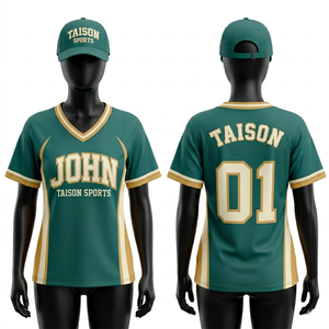 เสื้อเชียร์ลีดเดอร์ผู้หญิง ผ้าโพลีเอสเตอร์ตาข่าย พรีเมียม 180 GSM สีม่วงอมเขียวทอง ดีไซน์แผงสี ระบายอากาศได้ดี พร้อมสกรีนโลโก้ตามสั่ง - Product Image 4