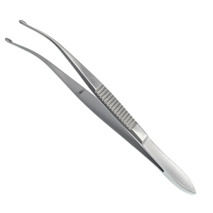 Pinces à capsule Arruga 4 pouces, courbure standard, en acier inoxydable, instrument chirurgical ophtalmique pour la préhension des capsules - Product Image 1