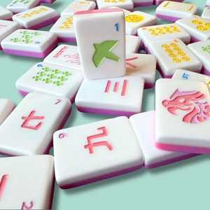 Figuras de Mahjong Tradicionales Hechas a Mano en Resina, Pintadas a Mano, Artesanía Artística Coleccionable, Decoración para el Hogar, Recuerdo con Diseño Floral - Product Image 1