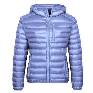 <b>Men</b> Winter Thick Hooded Puffer <b>Jacket</b> <b>Long</b> Sleeve Design Zipper Closure Breathable Eco-Friendly Fabric 100% Polyester - Product Image 6