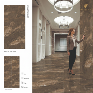 Aramani - Loseta de Porcelana Pulida Natural de 800x1600 mm, Aspecto de Mármol para Exteriores, Resistente a los Ácidos y Antideslizante - Product Image 5