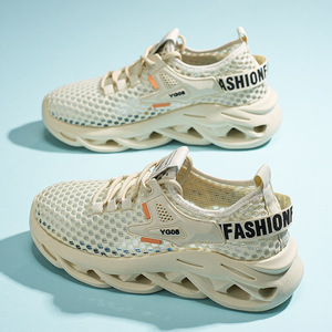 Chaussures de sport légères et respirantes avec amorti anti-choc et antidérapant, design creux, absorbant la transpiration, pour toutes les saisons - Product Image 2