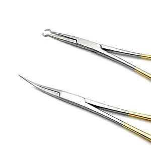 Set de forceps chirurgicaux Caronia en acier inoxydable pour vasectomie, certifié CE, instrument de classe I - Product Image 3