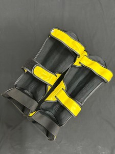 ถุงมือชกมวยหนังสำหรับฝึกชกมวย fairtex muay Thai และ Shin Pad สีเหลือง - Product Image 4