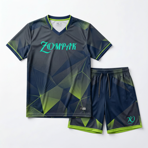 Wholesale Custom Deep Purple Checkerboard <b>Volleyball</b> Shirt And Shorts <b>Set</b> OEM Sweat Absorbent Team Uniform Sublimation Activewea - Product Image 1
