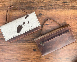 กระเป๋าคลัทช์หนังวัวมาใหม่กระเป๋าเงินกระเป๋าเงินกระเป๋าเงินหนังแท้มีช่องใส่บัตรเครดิตเป็นของขวัญสำหรับผู้หญิง - Product Image 5