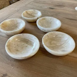 Cuenco de Ónix Tallado a Mano StoneAura, Cuenco de Ónix Hecho a Mano EarthCrest, Decoración de Ónix Natural, Venta al por Mayor - Product Image 3