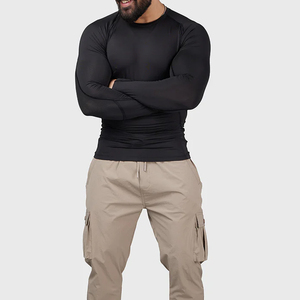 Camiseta de Protección Solar para Hombre, Fabricación Personalizada, Transpirable, Suave, de Manga Larga, para Natación y Surf, Servicio OEM - Product Image 6