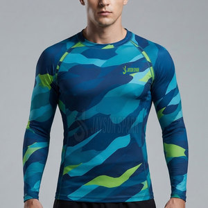 Camiseta de Compresión para Artes Marciales Mixtas (MMA) Sublimada, Color Personalizado, Ropa Deportiva de Alta Calidad, Secado Rápido, Manga Larga, Gran Venta - Product Image 4