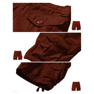 Wholesale Cargo Shorts For Men's Casual Multi-pocket Breathable Work Wear Amazing Design Cargo Shorts For Men's - Product Image 5