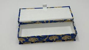 Handcrafted <b>Biodegradable</b> Art <b>Paper</b> Block Printed Boxes Featuring Elegant Artisan Prints for Gifting Storage Stylish Home Decor - Product Image 3