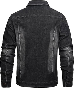 Top Quality Breathable And Quick Dry Men Best Material Denim <b>Jacket</b> 100% Cotton Men Denim <b>Jacket</b> Blue <b>Light</b> Color Clothing - Product Image 4