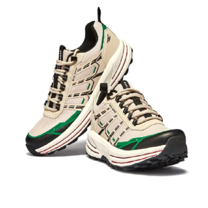 Travosole White Green Hiking <b>Shoes</b> <b>for</b> <b>Men</b> Rugged Outdoor Footwear Supportive Trekking Sneakers Durable Trail Grip - Product Image 1