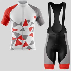 Ensemble de cyclisme unisexe de haute qualité 100 % polyester respirant, écologique et à prix abordable – Design le plus populaire pour les uniformes de sport cyclistes - Product Image 1