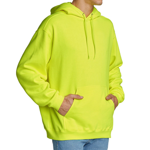 Sudadera con Capucha Fluorescente para Hombre, de Secado Rápido, 100% Algodón, Diseño Personalizado, Estilo Hip Hop para Invierno, Venta al Por Mayor - Product Image 3