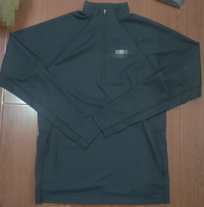 Veste décontractée noire Tokyo à imprimé, pull-over à manches longues en maille extensible dans quatre directions, ornée de paillettes, respirante, légère, coupe ajustée et coupe-vent - Product Image 1