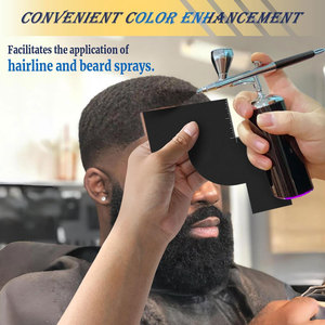Outil de modelage de barbe pour hommes, guide flexible pour la définition de la ligne de la mâchoire, carte professionnelle pour rehausseur de ligne de cheveux 360 Wave pour le tracé des contours - Product Image 2