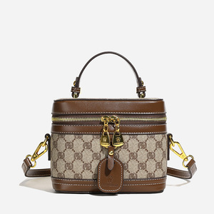 European American Retro Box <b>Handbag</b> <b>Medium</b> PU Women Crossbody Bag Fashion Accessory - Product Image 5
