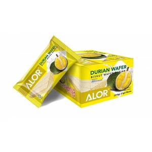 Alor halal คุกกี้กรอบที่บรรจุเป็นรายบุคคลทุเรียนน้ำตาลเวเฟอร์แท่งพร้อมผลไม้แห้งและบิสกิตหวานซองนม - Product Image 1
