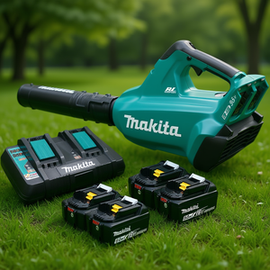 18V Cordless Brushless Leaf Blower-Lithium Ion Battery <b>Powered</b> Garden <b>Tool</b> - Product Image 3