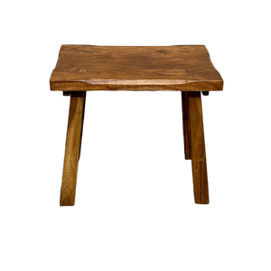 Minimalist Wooden <b>Stool</b> Handmade Modern Home Furniture Living Room Seat Solid Wood Design Style - Product Image 1