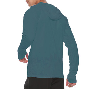 Casual Wear Hiking Fishing Pullover <b>Top</b> Solid Color Men's Dark Grey Long Length Comfortable Anti Wrinkle - Product Image 3