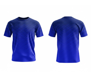 เสื้อยืดซับลิเมชั่นแห้งเร็วสำหรับวิ่งและชุดกีฬา |   ไซส์ผู้ชาย ผู้หญิง และเยาวชน |   ชุดกีฬาฝึกซ้อมน้ำหนักเบา แห้งเร็ว - Product Image 5