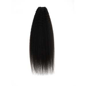 Extensiones de Cabello Natural Liso Rizado con Trama a Máquina - 10 Pulgadas - Product Image 2