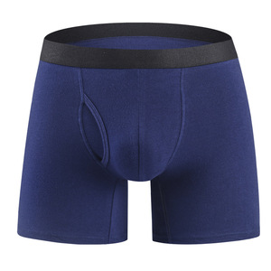 Calzoncillos Boxer de Punto Jersey para Hombre, Ropa Interior Elástica y Transpirable, Ligera, Cómoda, con Cintura Elástica, para Uso Diario - Product Image 5