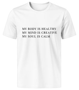 Camiseta Blanca de Manga Corta para Hombre con Estampado Gráfico de Letras Negras, Cuello Redondo, Corte Regular, Estilo Casual de Verano, Tela de Jersey de Algodón - Product Image 1
