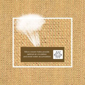 Sun <b>Shade</b> Sail Outdoor Patio Weather-Resistant Sun Protection Net Customizable Size & Color - Product Image 4