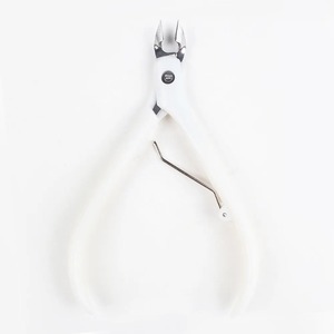 INSTRUMENTS CHIRURGICAUX BAFA Coupe-ongles en acier inoxydable, lame courbée, ouverture de mâchoire large de 12,5 mm, pointe acérée, usage professionnel pour les ongles - Product Image 1