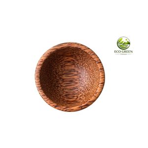 Mini assiette écologique en coque de noix de coco, plat à sauce en bois, plateau à collation naturel, petit bol pour sauce soja, épices, desserts, vaisselle artisanale - Product Image 3