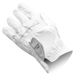 Gants de golf unisexes personnalisés avec logo, antidérapants, légers, résistants à l'usure, pour la main gauche, en daim + PU, respirants, fermeture Velcro, sport - Product Image 3