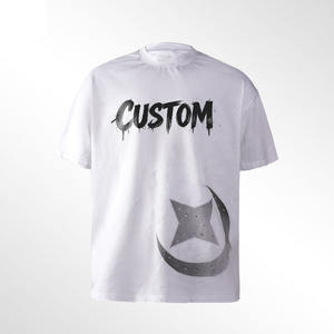 Camisetas Extra Grandes Personalizadas con Serigrafía para Hombre, 2026, 100% Algodón, Tela de Alta Densidad, para Ropa Urbana y Casual, Unisex - Product Image 1