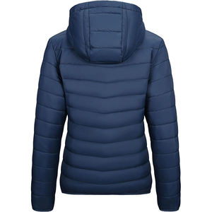 Prix d'usine OEM – Manteau matelassé chauffant personnalisé pour femme, écologique, avec doublure en nylon, imperméable et respirant, style décontracté - Product Image 3